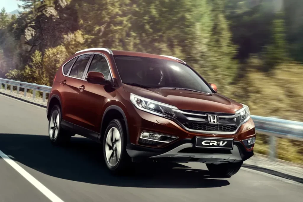 Honda CRV--V na rodovia