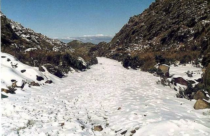 Neve em Itatiaia