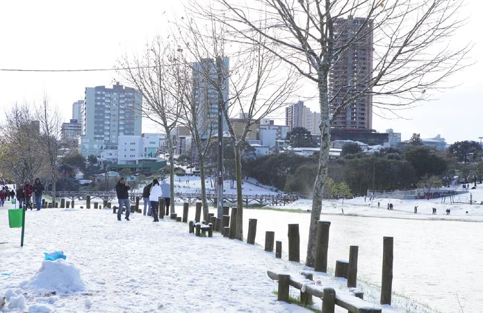 Neve em Guarapuava